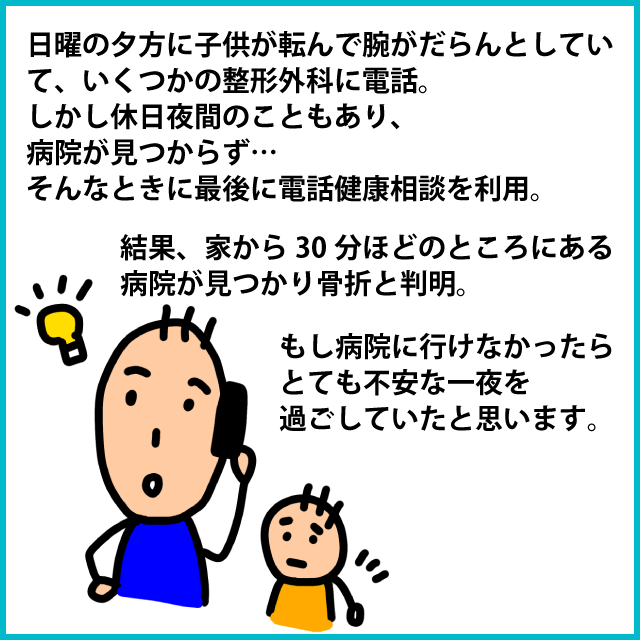 休日の夜間に病院が見つからない時2
