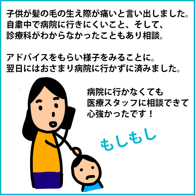 診療科がわからない＆コロナ禍での子供のトラブル時2